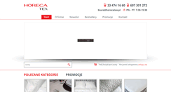Desktop Screenshot of konfekcjahotelowa.pl